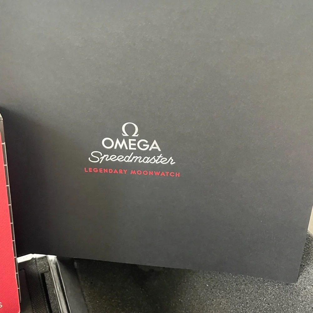 OMEGA SPEEDMASTER PROFESSIONAL MOONWATCH 1861 QUADRUPLE BOX COMPLETE SET…